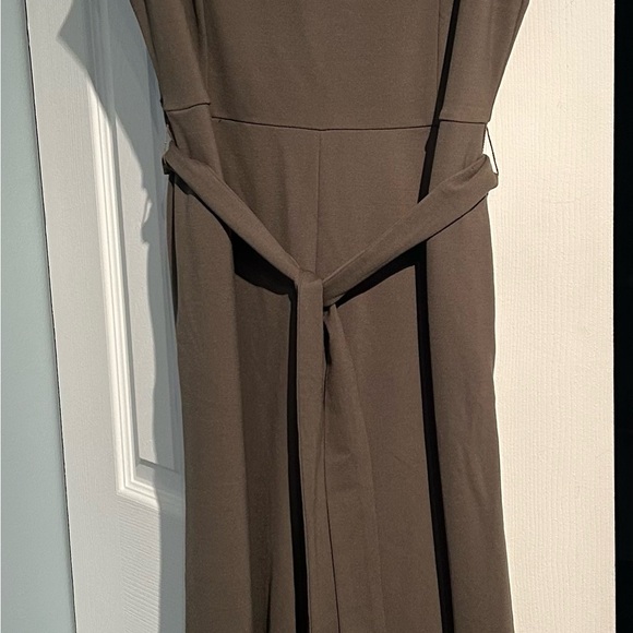 RW&CO. Brown Strapless Sheath Dress for Work - Picture 1 of 2